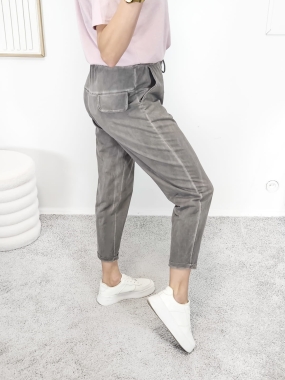 Spodnie WIYA dekatyzowane MARRONE