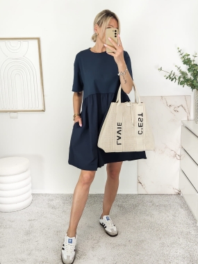 Sukienka WIYA granatowa