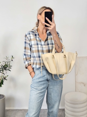 Koszula w kratę blue