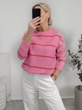 Bluza PERFECT pink/red