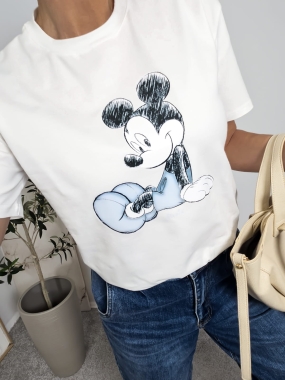 T-shirt MYSZKA MIKI blue