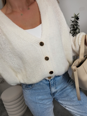 Sweterek AVANTI ecru