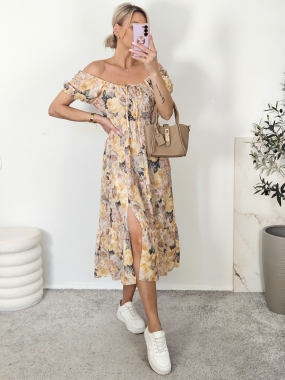 Sukienka MONICA yellow