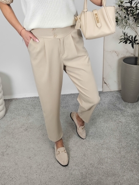 Spodnie EVAN beżowe