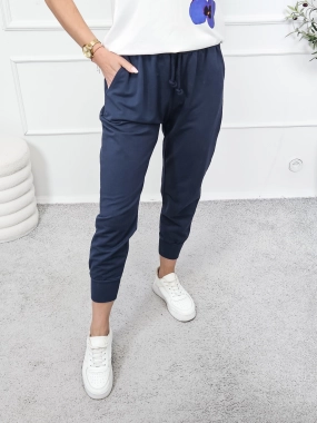 Spodnie dresowe CITY granatowe