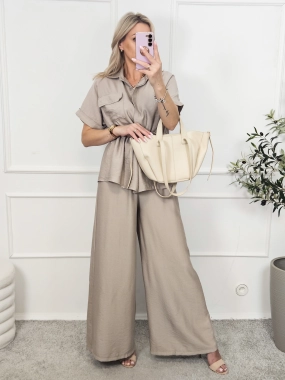 Komplet LOGAN beżowy