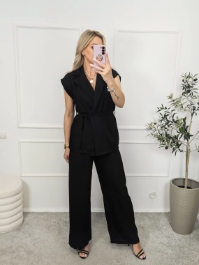 Komplet PANAMA czarny