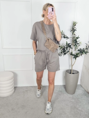 Komplet dresowy CITY short fango